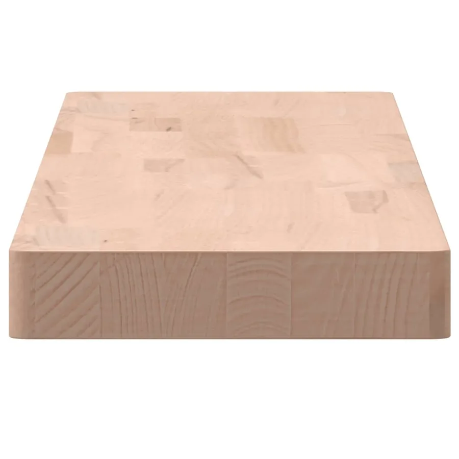 Étagère murale 100x20x4 cm bois massif de hêtre - 5