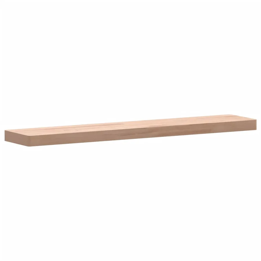 Étagère murale 100x20x4 cm bois massif de hêtre - 7
