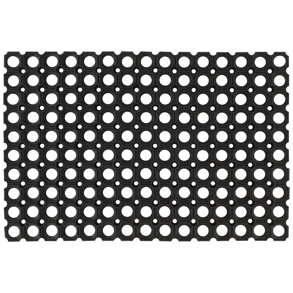 Paillasson rectangulaire 60x80 cm caoutchouc