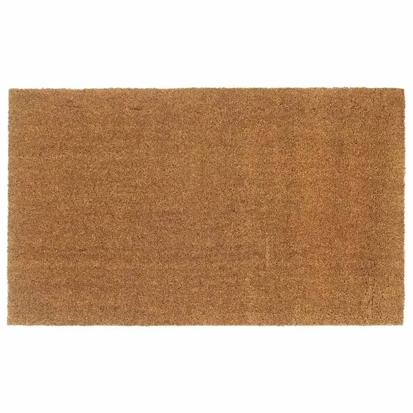 Tapis de porte naturel 90x150 cm fibre de coco touffeté