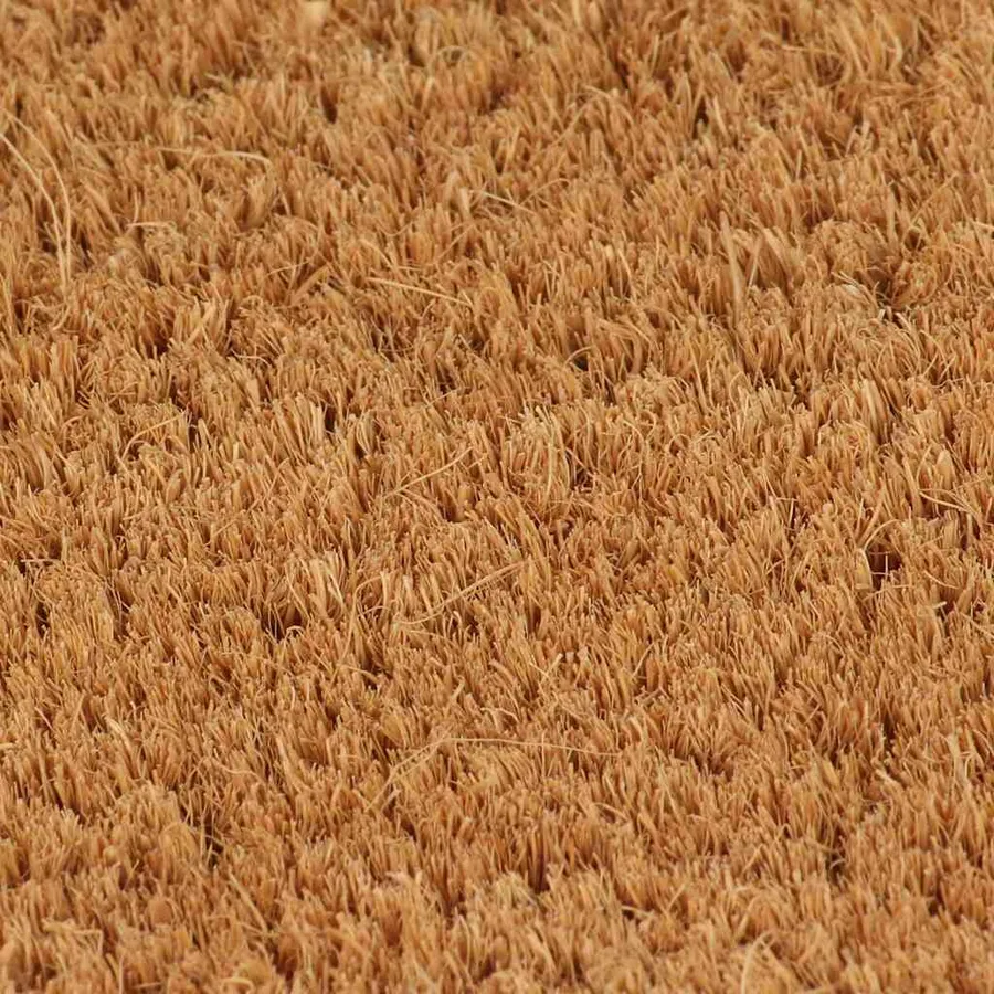 Tapis de porte naturel 90x150 cm fibre de coco touffeté - 5