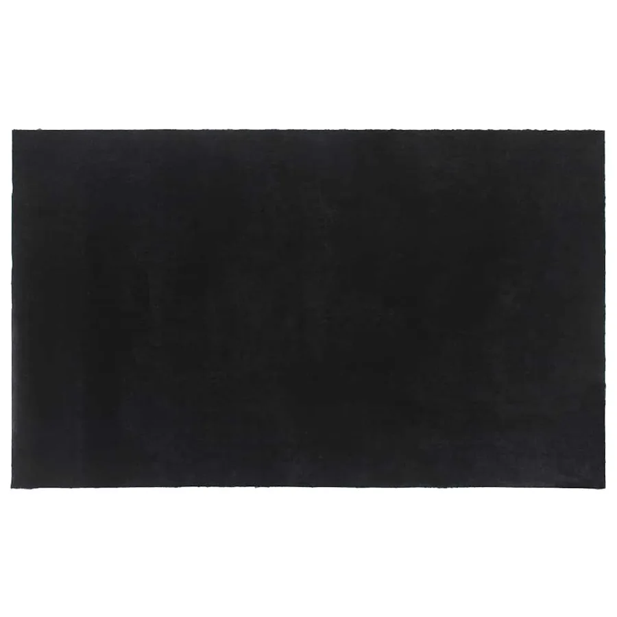 Tapis de porte noir 90x150 cm fibre de coco touffeté - 2