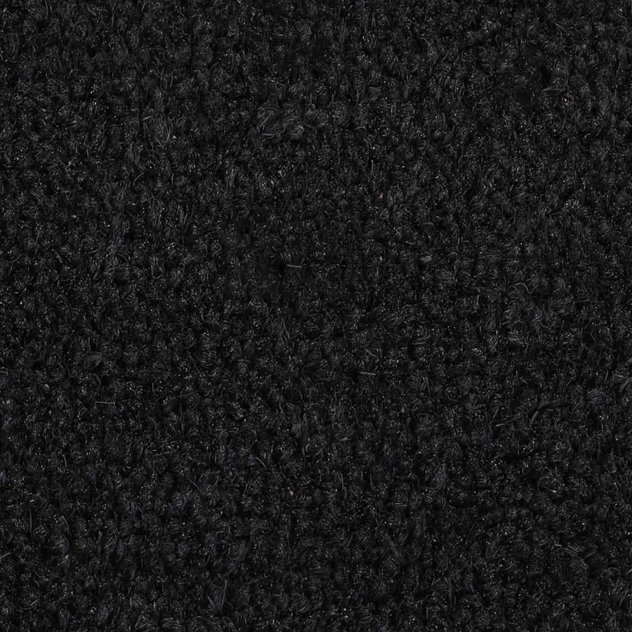 Tapis de porte noir 90x150 cm fibre de coco touffeté - 6