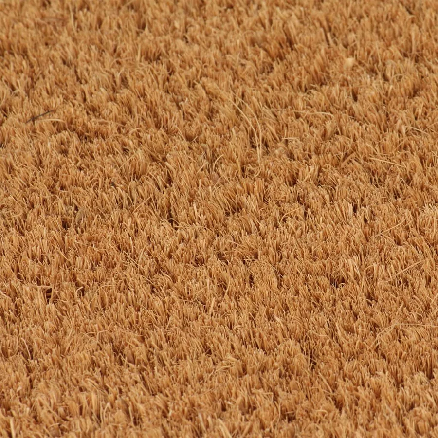 Tapis de porte naturel 40x60 cm fibre de coco touffeté - 2