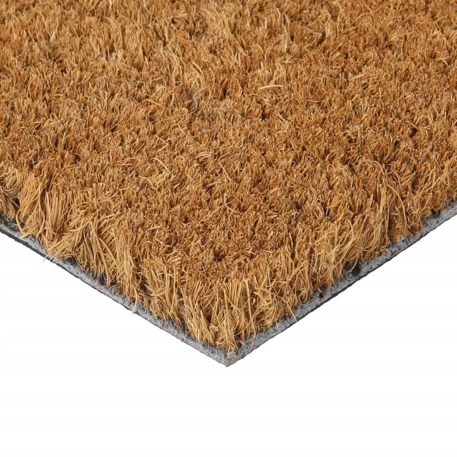 Tapis de porte naturel 40x60 cm fibre de coco touffeté - 3
