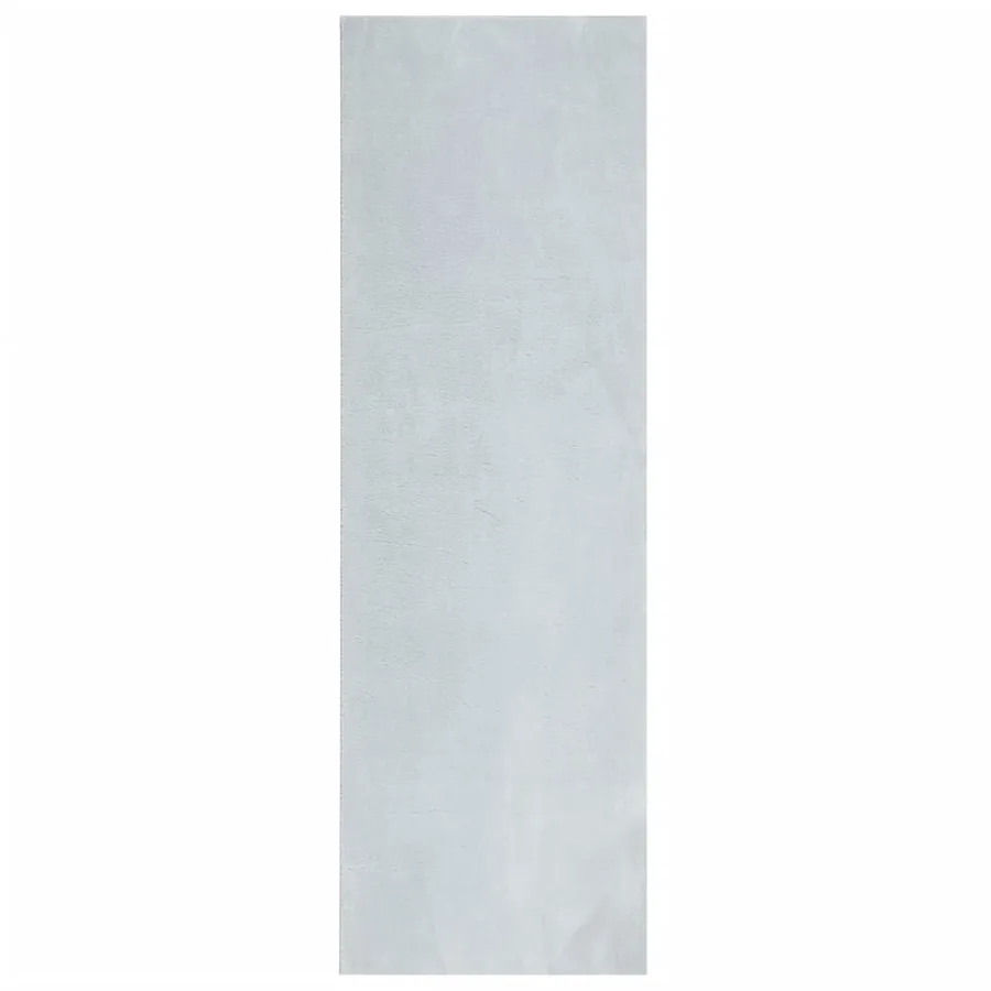 Tapis HUARTE à poils courts doux et lavable bleu 80x250 cm - 2