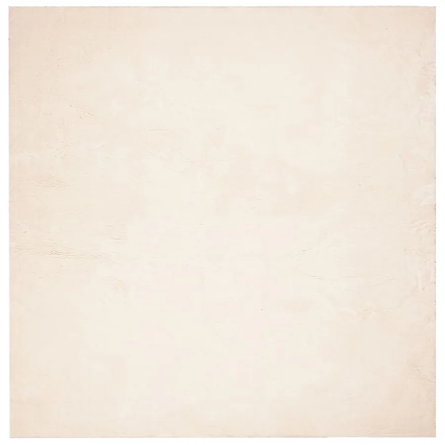 Tapis HUARTE à poils courts doux et lavable beige 160x160 cm - 2
