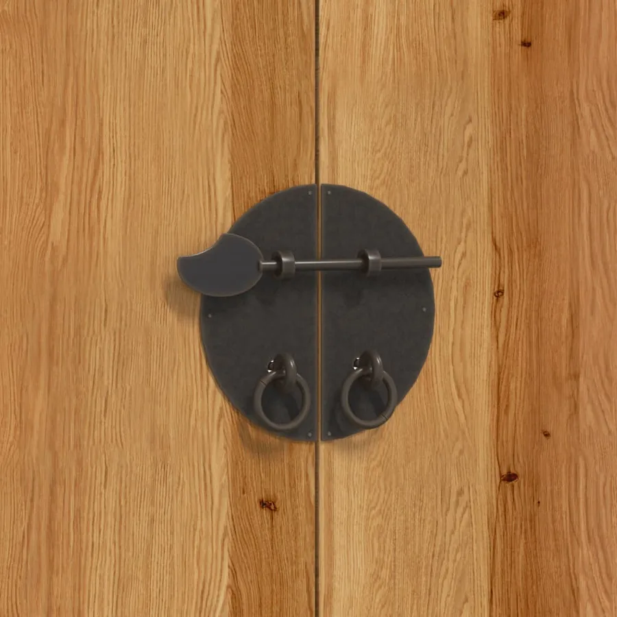 Ensemble de meubles de salle de bain 2 pcs bois de pin massif - 8