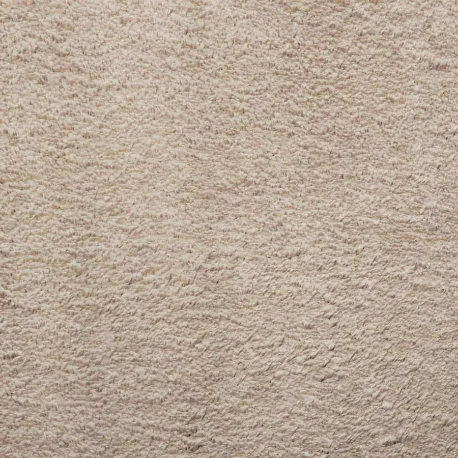Tapis HUARTE à poils courts doux et lavable sable 240x240 cm - 9