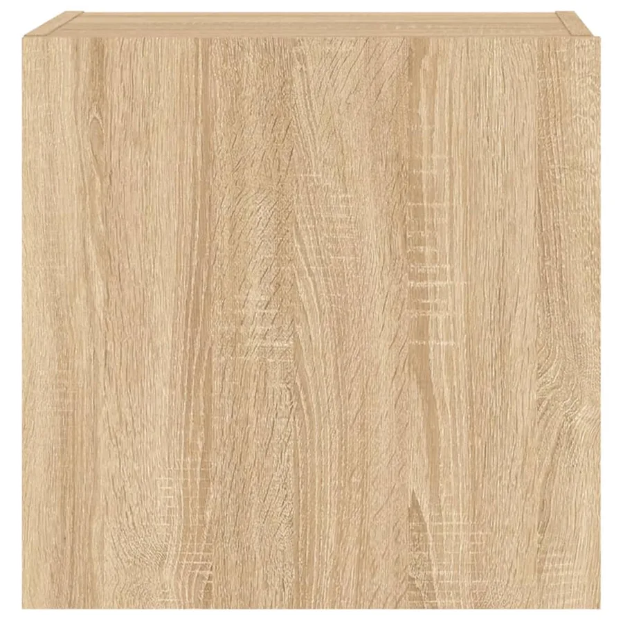 Meubles TV muraux 2 pcs chêne sonoma 40,5x30x40 cm - 8