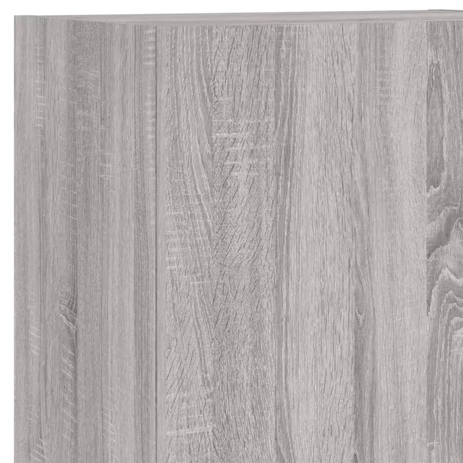 Unités murales TV 4 pcs sonoma gris bois d'ingénierie - 10