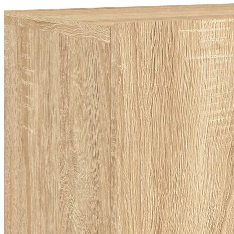 Unités murales TV 5 pcs chêne sonoma bois d'ingénierie - 9