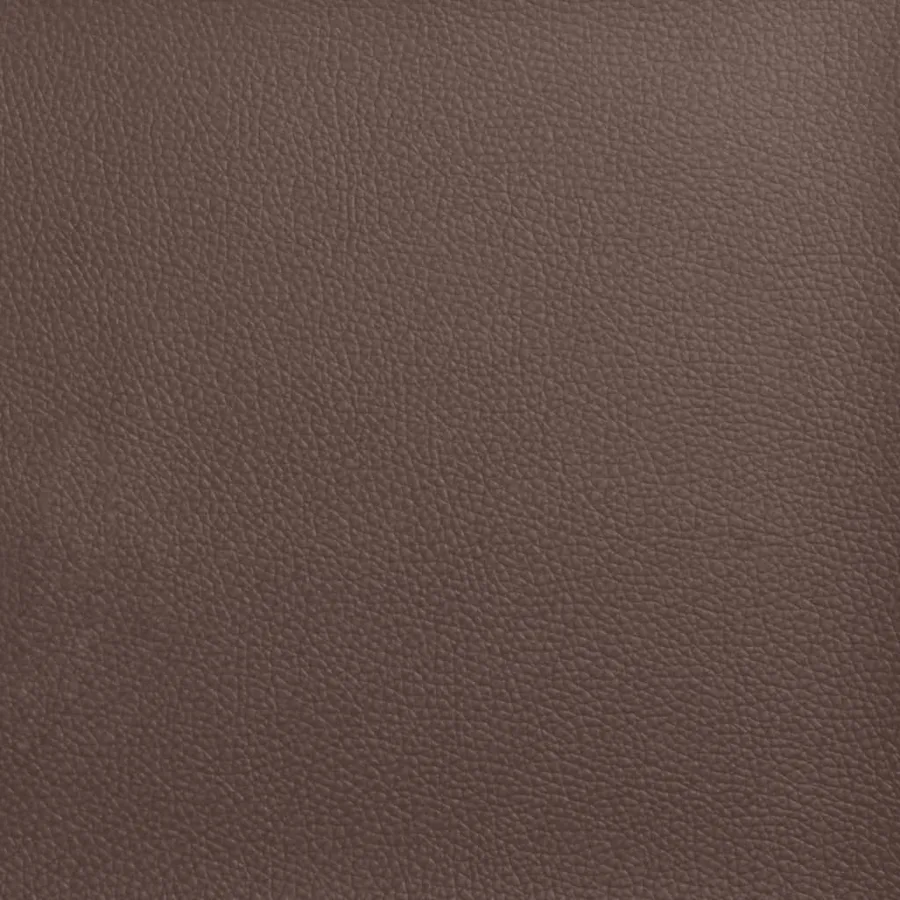 Fauteuil inclinable avec repose-pieds marron similicuir - 8