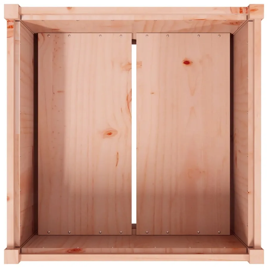 Jardinière 70x70x70 cm bois massif de douglas - 8