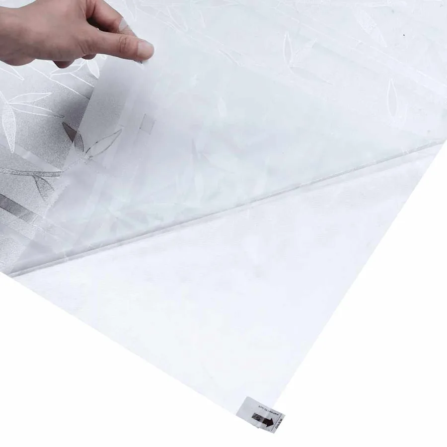 Film pour fenêtre dépoli motif de bambou 60x500 cm PVC - 6
