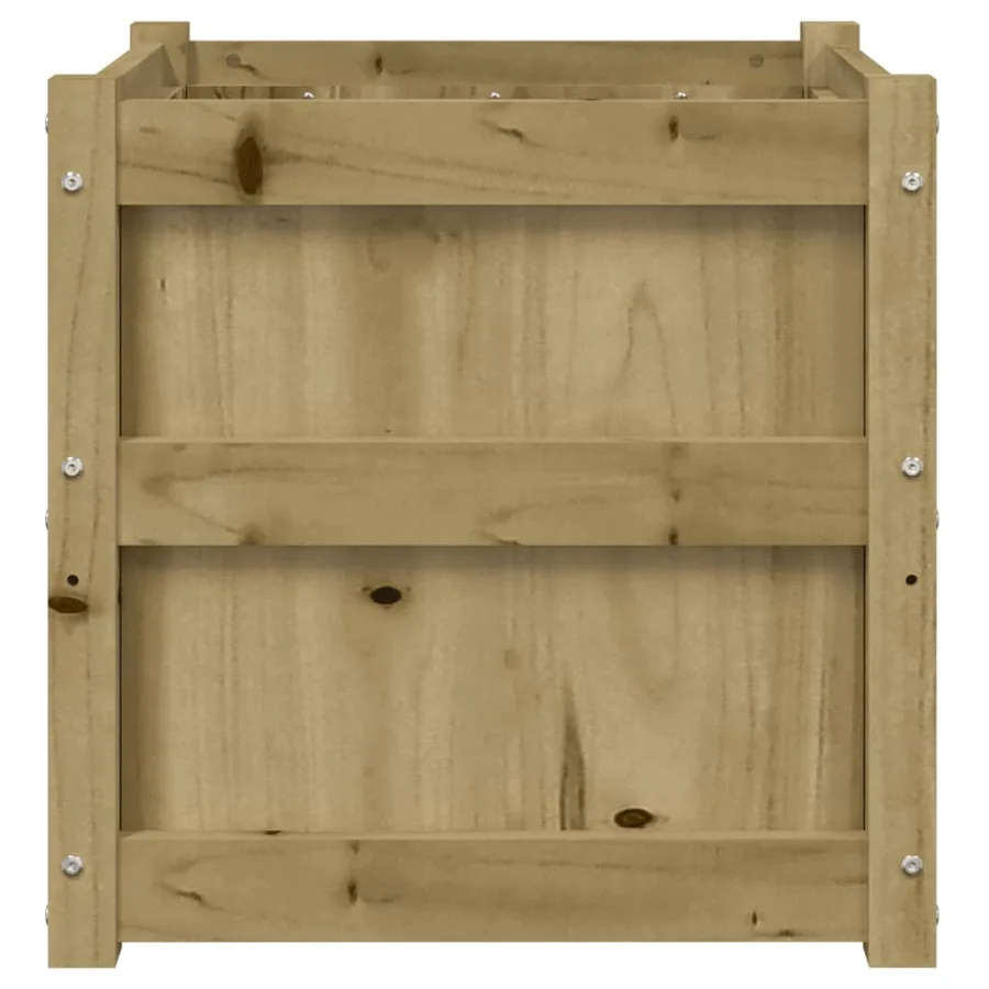 Jardinières 2 pcs bois de pin imprégné - 6