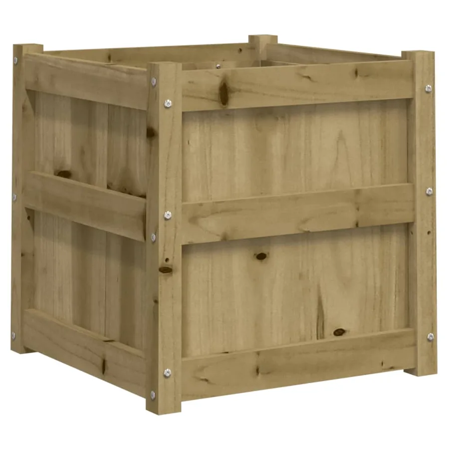 Jardinières 2 pcs bois de pin imprégné - 8