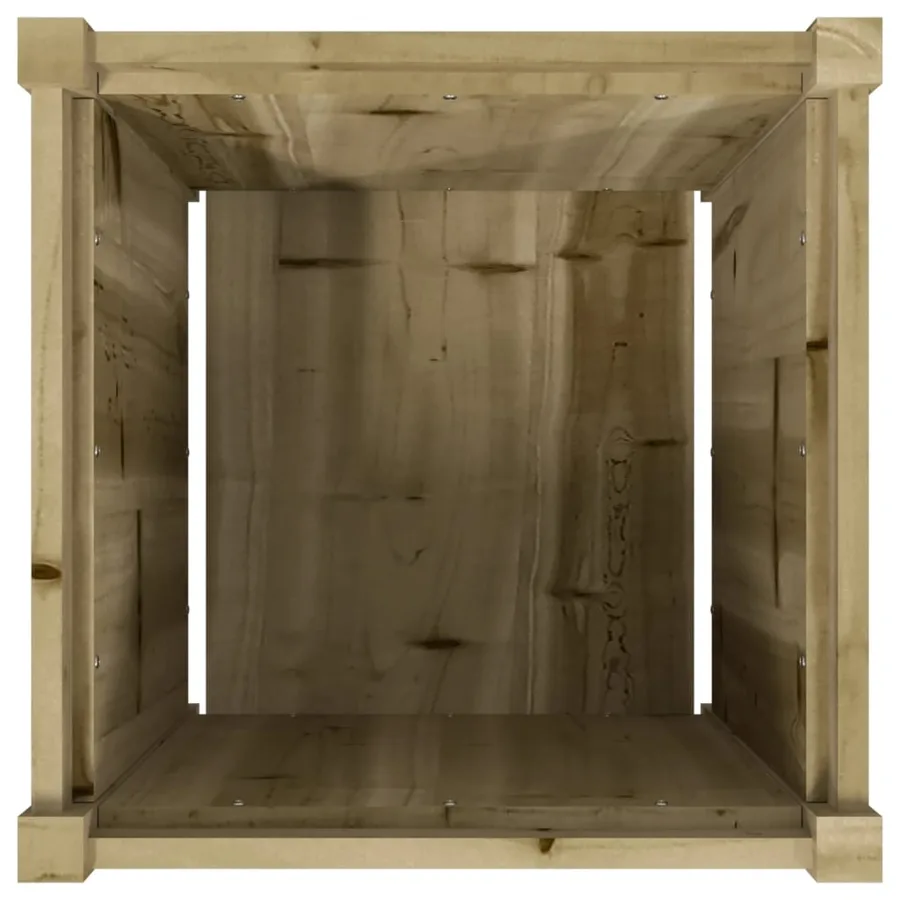 Jardinières 2 pcs bois de pin imprégné - 9