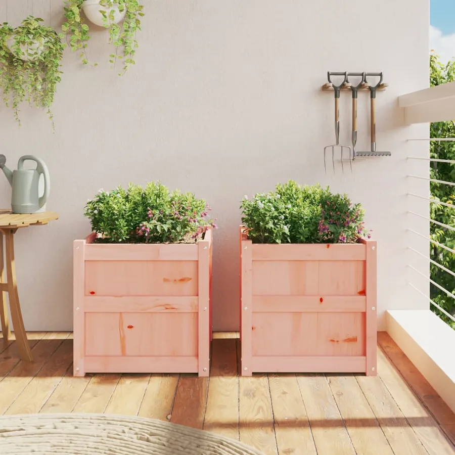 Jardinières 2 pcs bois massif douglas - 3