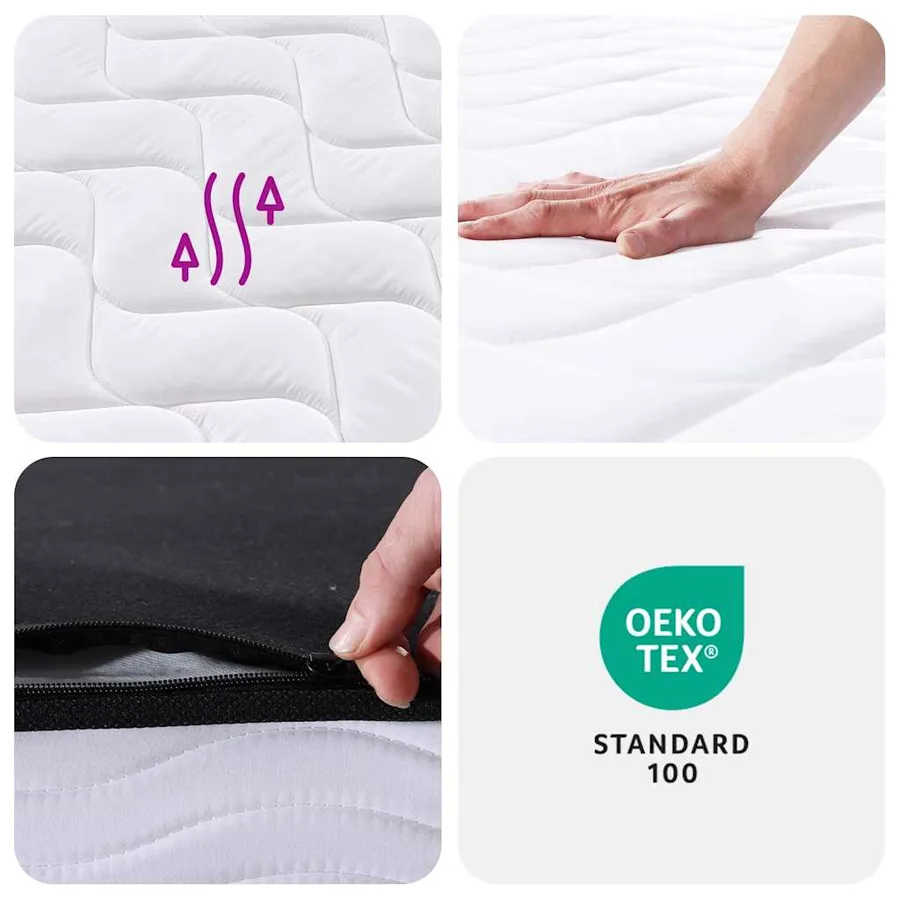 Matelas à ressorts bonnell moyen 140x200 cm - 9