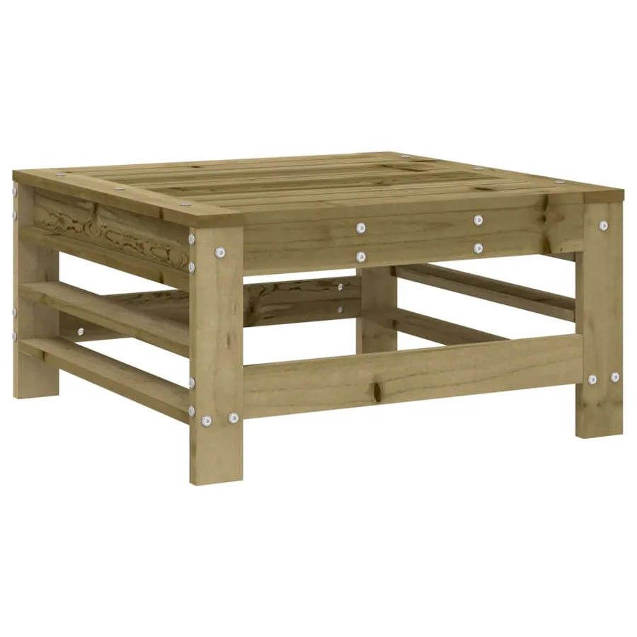 Salon de jardin 3 pcs bois de pin imprégné - 6