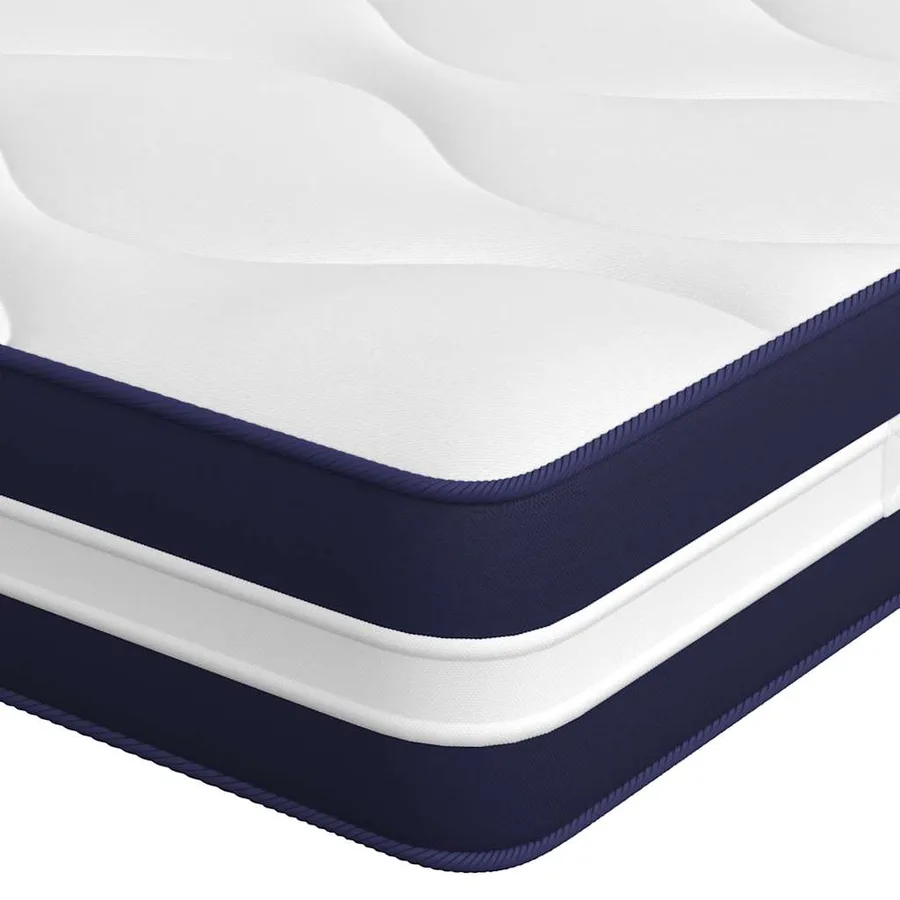 Matelas à ressorts ensachés dureté moyenne 140x190 cm - 5