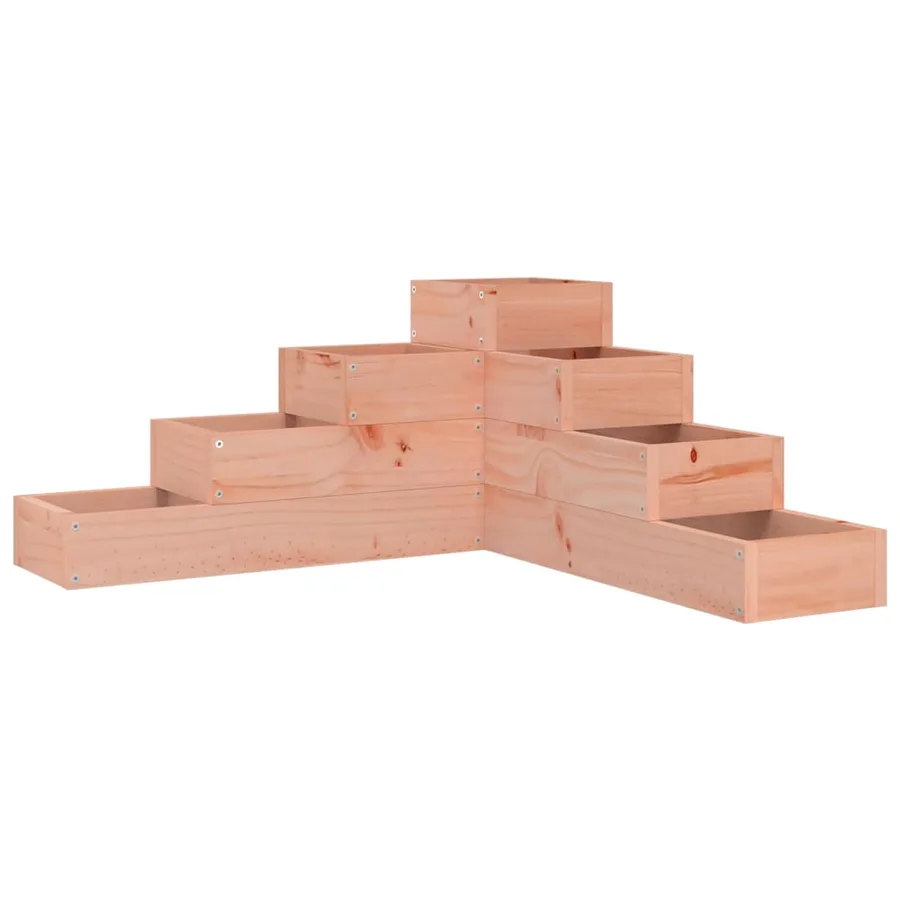 Jardinière 4 niveaux 80,5x79x36 cm bois de douglas massif - 2