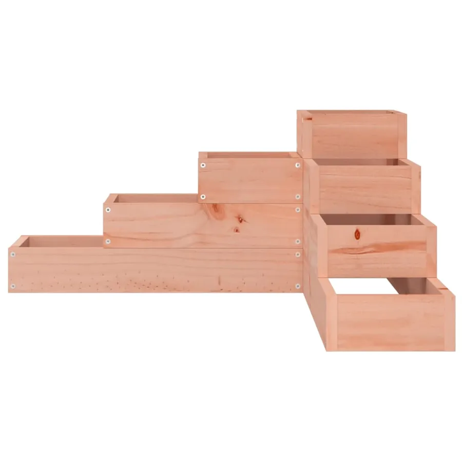 Jardinière 4 niveaux 80,5x79x36 cm bois de douglas massif - 4