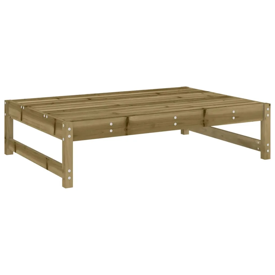 Salon de jardin 2 pcs bois de pin imprégné - 4