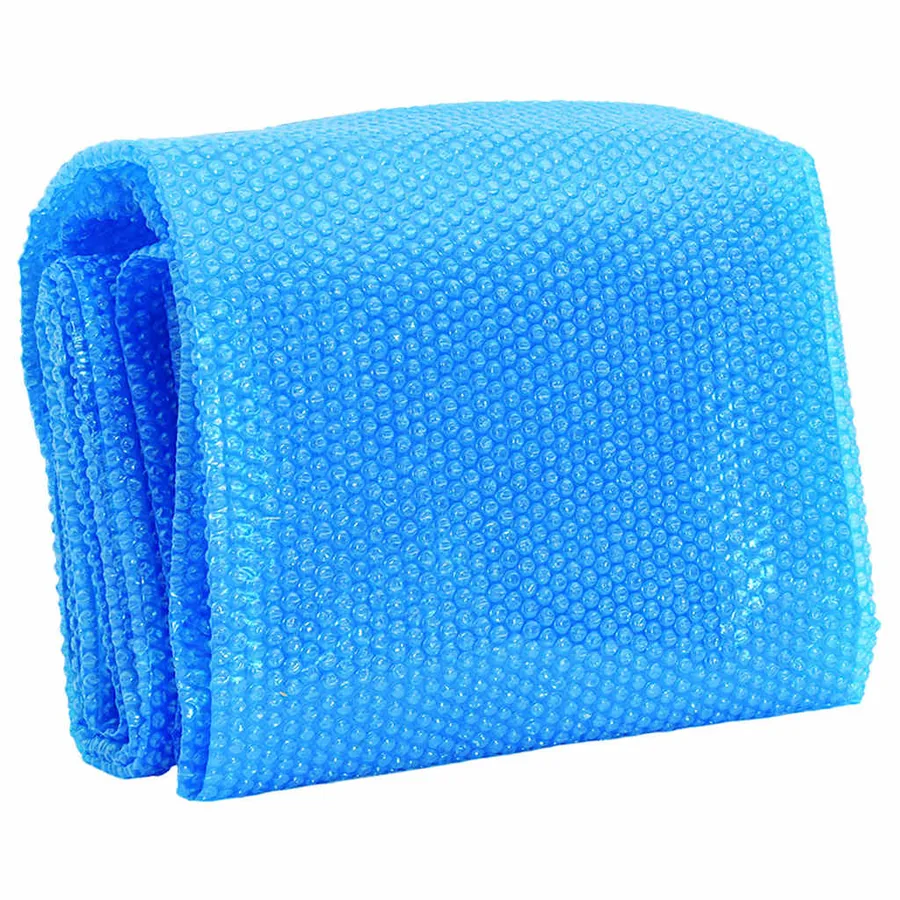 Couverture de piscine rectangulaire 600x400 cm PE Bleu - 2