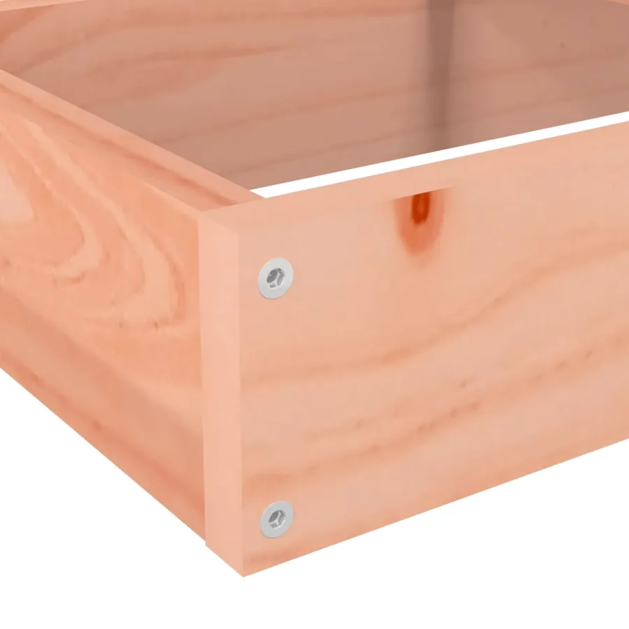 Jardinière de jardin à 4 niveaux 106 x 104,5 x 36 cm Bois massif Douglas - 7