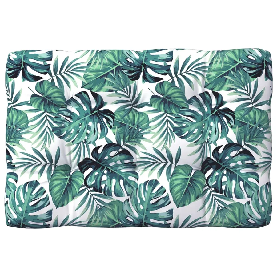 Coussins de canapé palette lot de 7 Motif de feuilles - 4