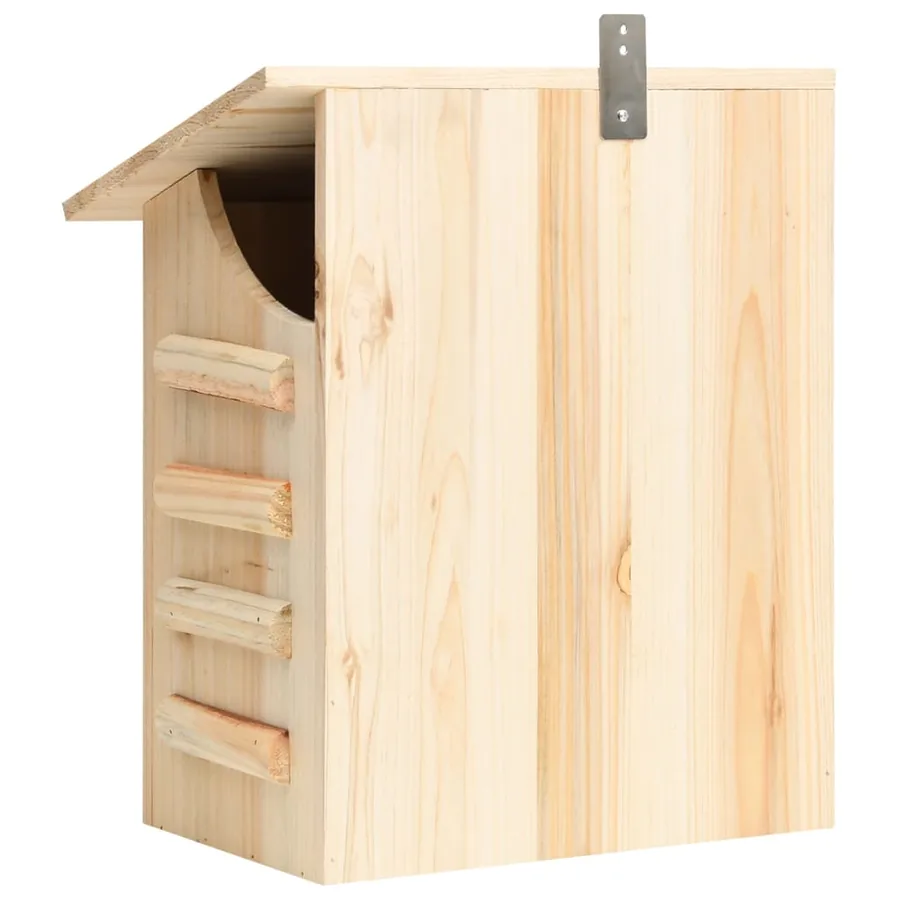 Maison pou chauve-souris Bois de sapin massif 30x20x38 cm - 2