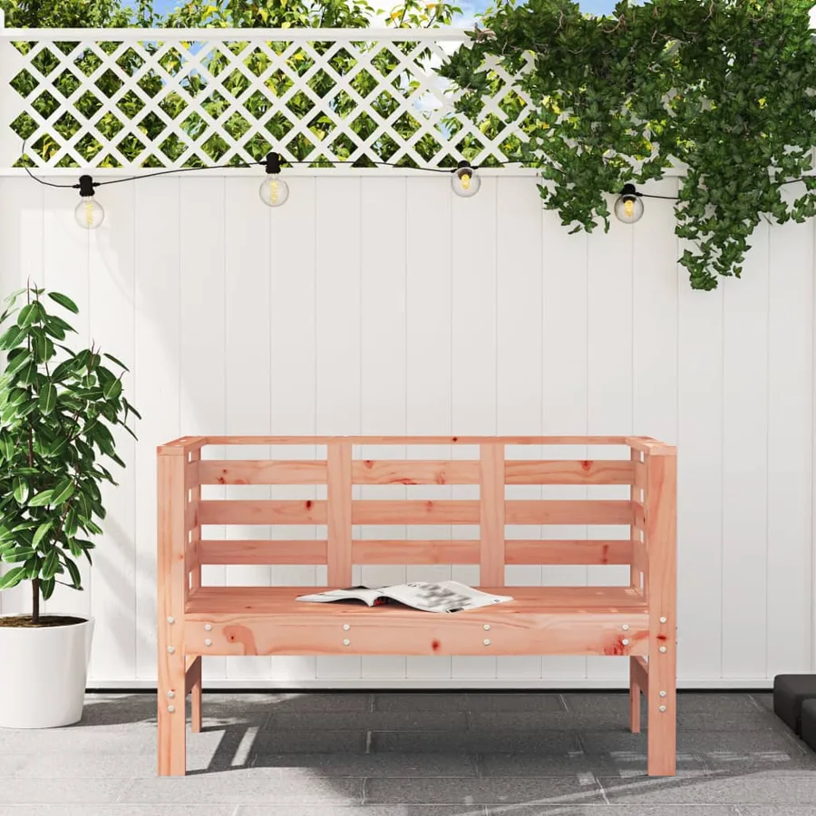 Banc de jardin 111,5x53x71 cm bois massif de douglas - 3