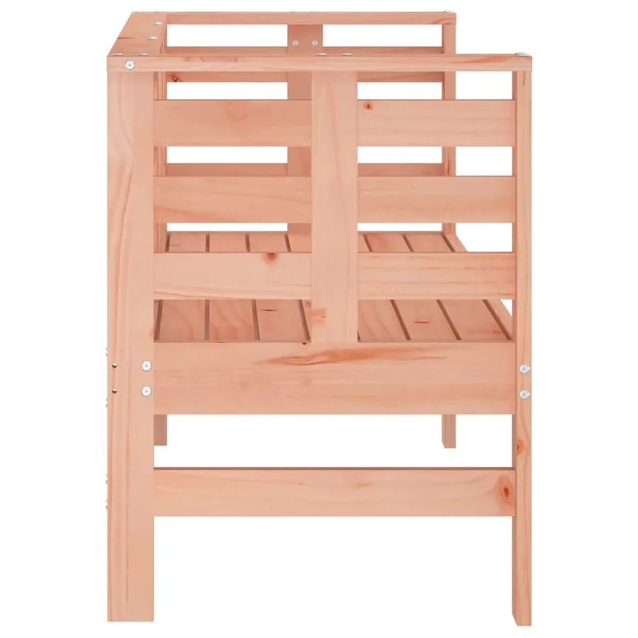 Banc de jardin 111,5x53x71 cm bois massif de douglas - 5