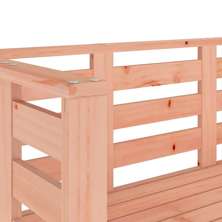 Banc de jardin 111,5x53x71 cm bois massif de douglas - 7