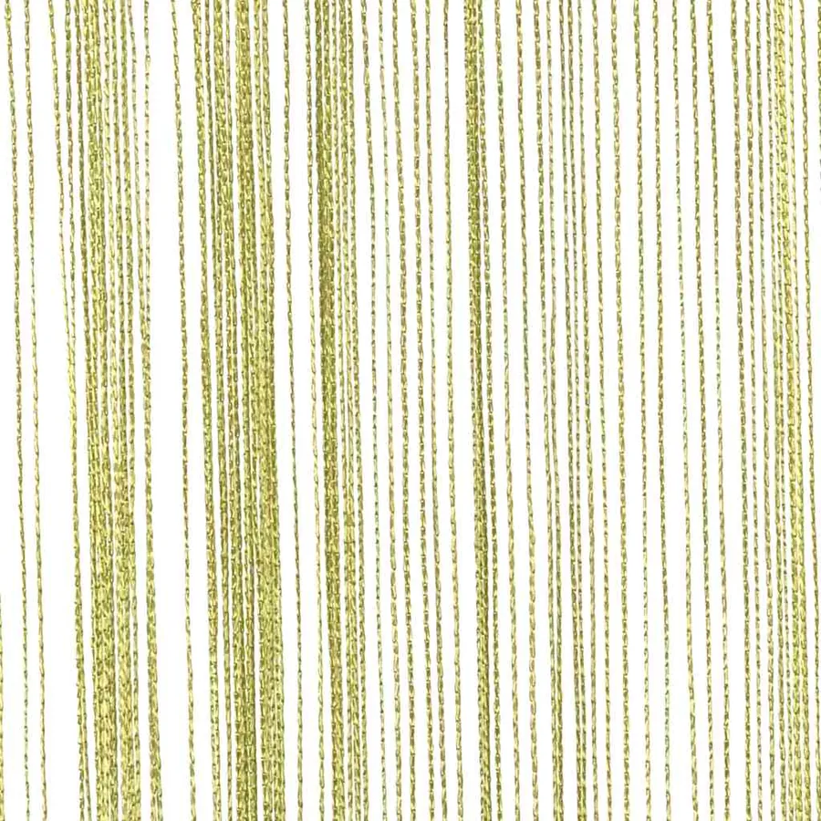 Rideau en fils 2 pcs 100 x 250 cm Vert - 8