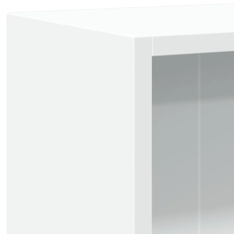 Bibliothèque Blanc 60x24x76 cm Bois d'ingénierie - 7