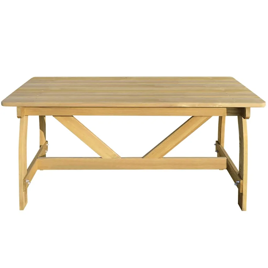 Table de jardin 150x74x75 cm Bois de pin imprégné - 2