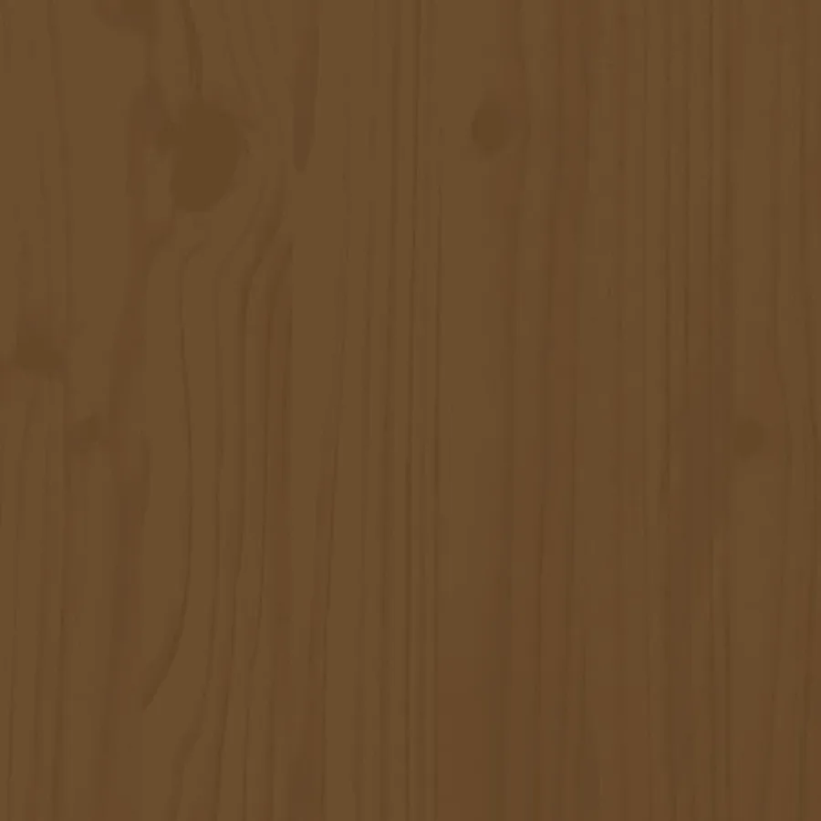 Canapés d'angle de jardin 2 pcs marron miel bois de pin solide - 7