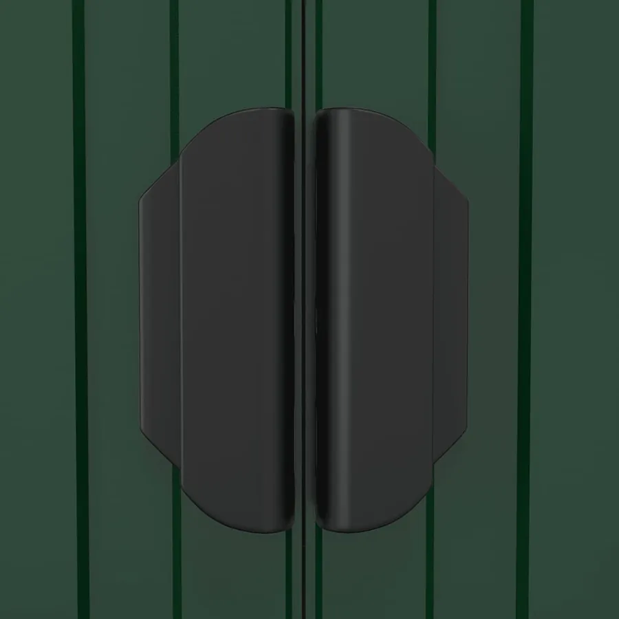 Abri de jardin Vert 192x108x223 cm Acier galvanisé - 7