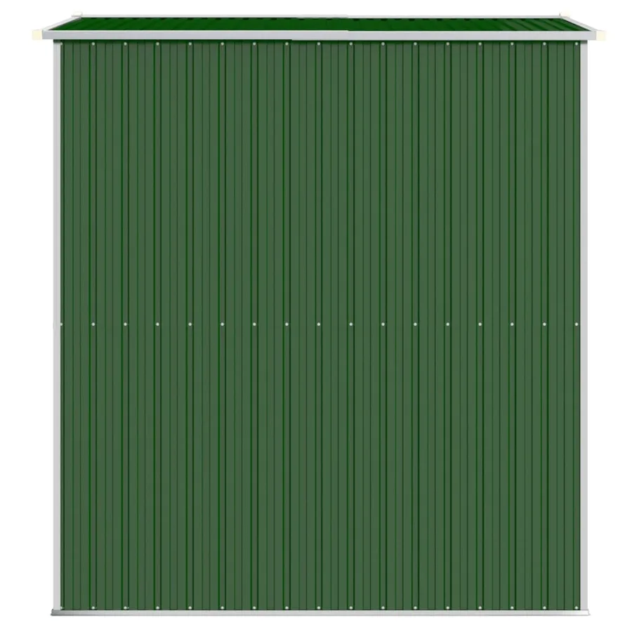 Abri de jardin Vert 192x191x223 cm Acier galvanisé - 5
