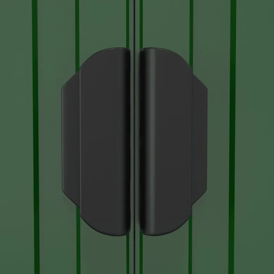 Abri de jardin Vert 192x191x223 cm Acier galvanisé - 7