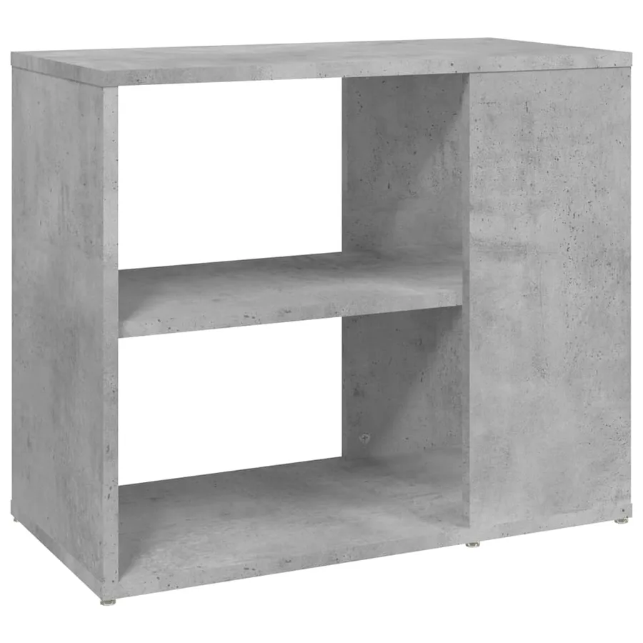 Armoire latérale Gris béton 60x30x50 cm Aggloméré - 2