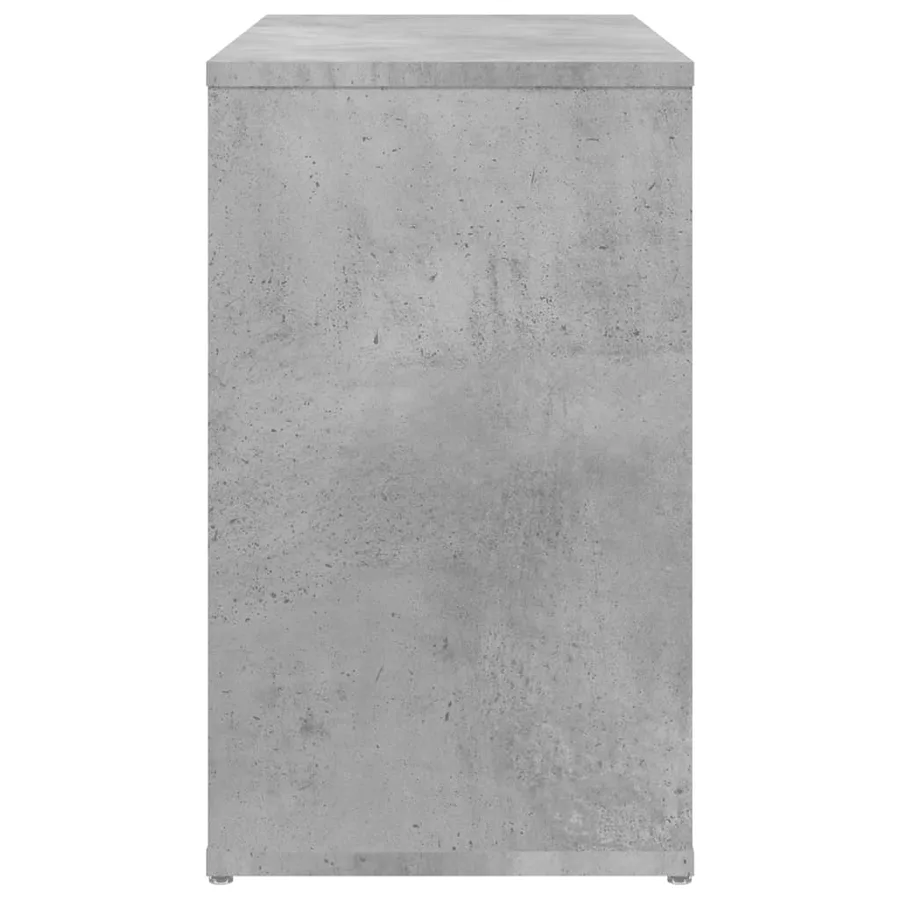 Armoire latérale Gris béton 60x30x50 cm Aggloméré - 5