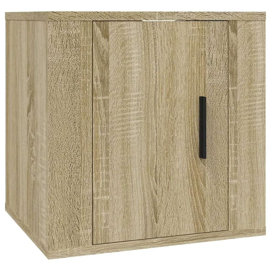 Ensemble de meubles TV 3 pcs Chêne sonoma Bois d'ingénierie - 6