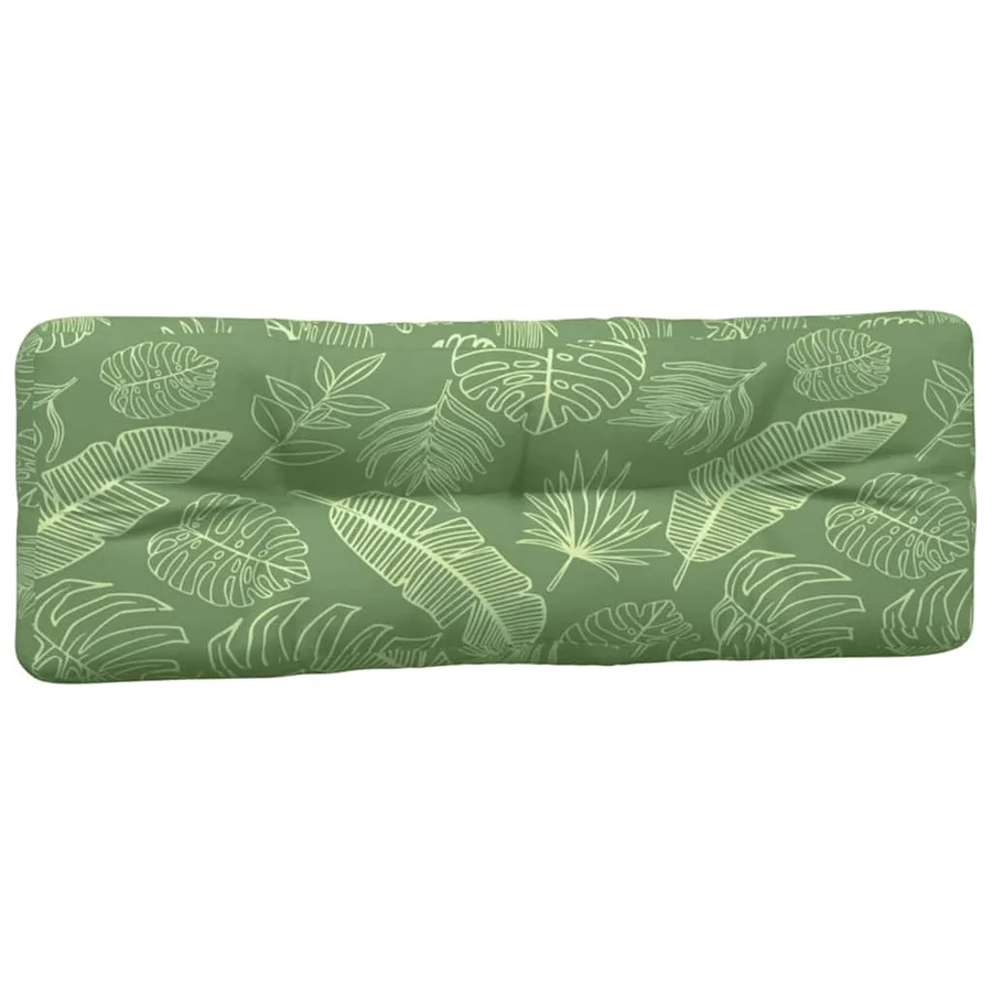 Coussins de palette lot de 5 motif de feuilles tissu - 4