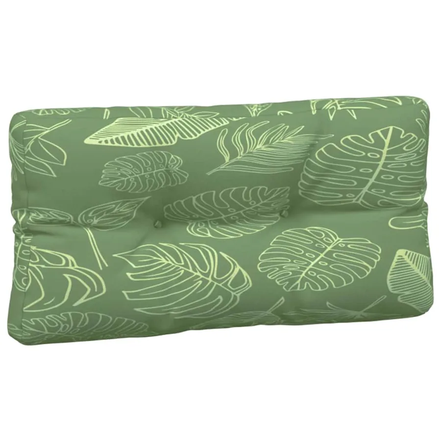 Coussins de palette lot de 5 motif de feuilles tissu - 6