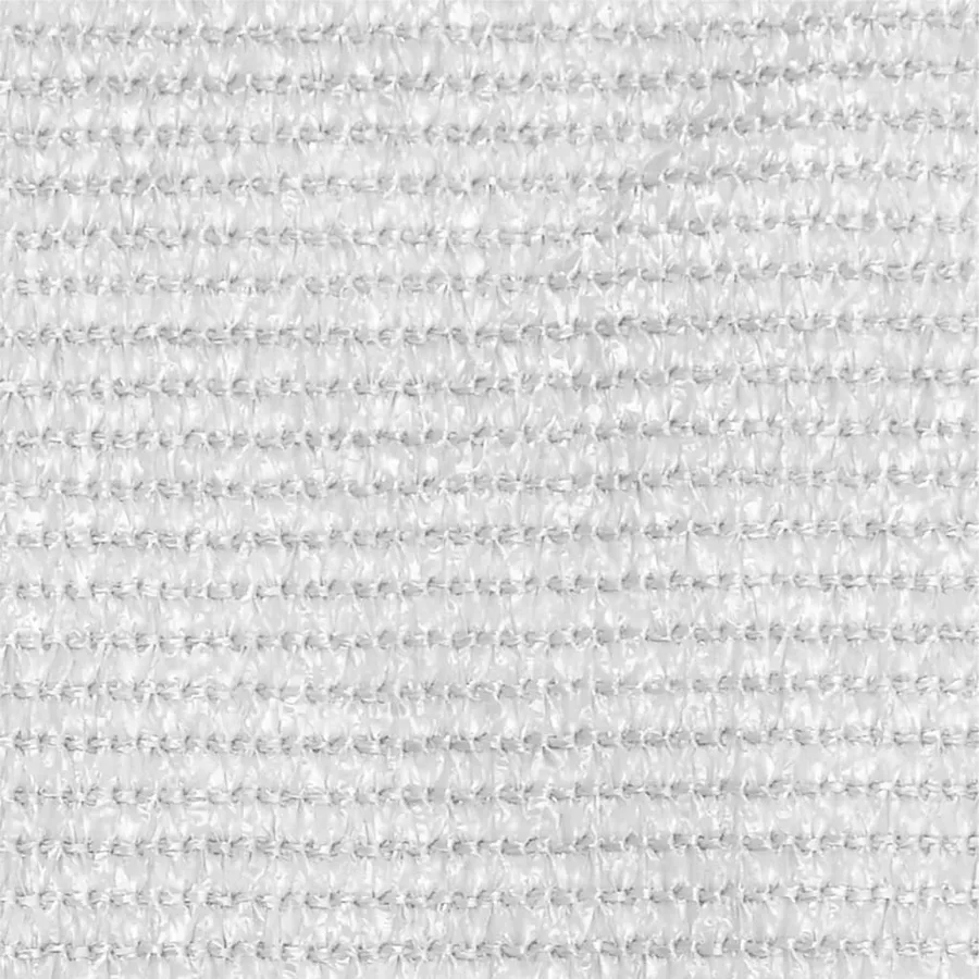 Écran de balcon en PEHD 75x400 cm Blanc - 2