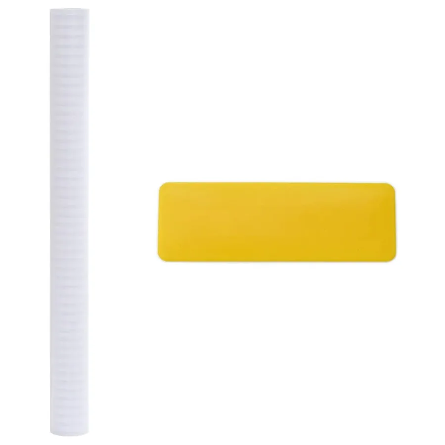 Films pour fenêtre dépoli design à rayures PVC - 9